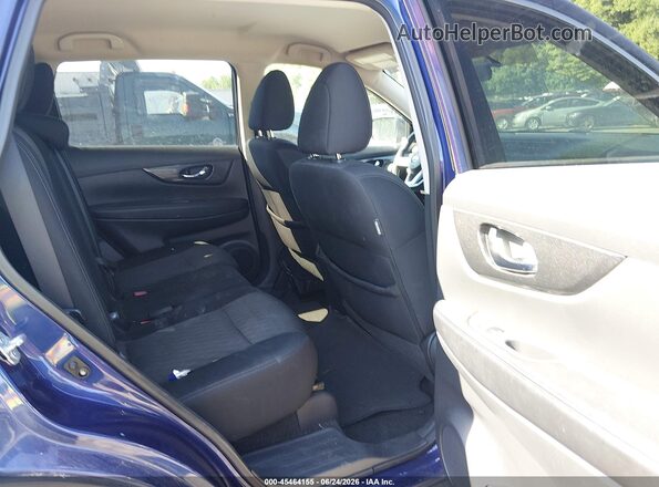 5N1AT2MV5HC810582 2017 NISSAN ROGUE Blue Widok naklejki z numerem VIN