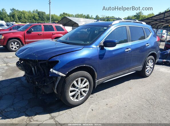 5N1AT2MV5HC810582 2017 NISSAN ROGUE Blue Przód lewy