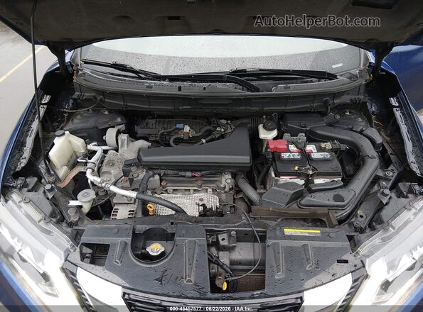 5N1AT2MV5HC822330 2017 NISSAN ROGUE Blue Vista trasera