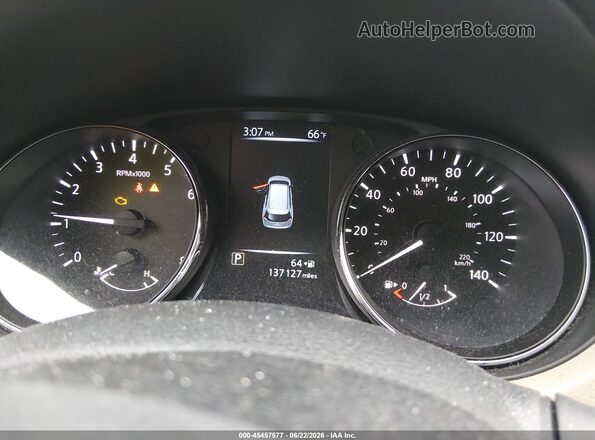 5N1AT2MV5HC822330 2017 NISSAN ROGUE Blue Vista de los asientos traseros