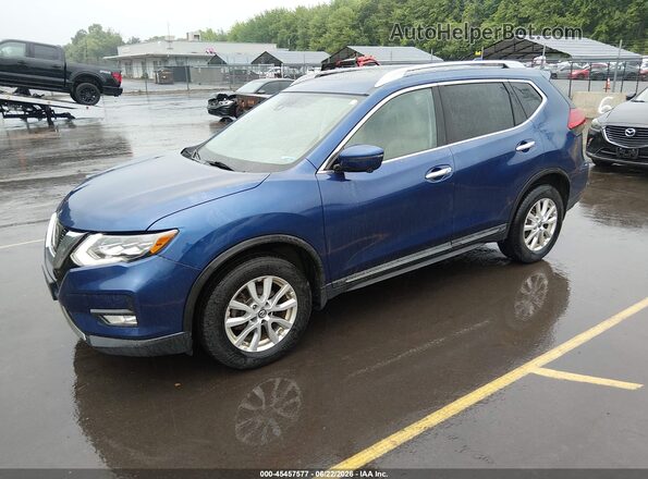 5N1AT2MV5HC822330 2017 NISSAN ROGUE Blue Vista tres cuartos delantera izquierda