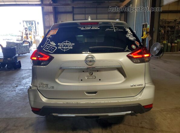 5N1AT2MV5JC701271 2018 NISSAN ROGUE Silver Vista trasera