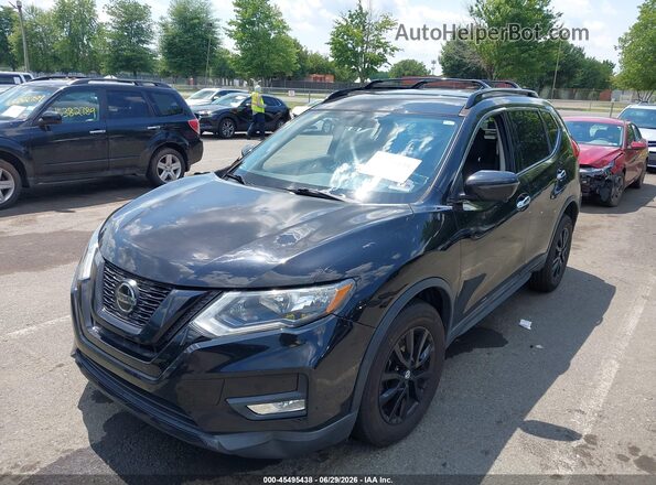 5N1AT2MV5JC817554 2018 NISSAN ROGUE Black Передня ліва чверть
