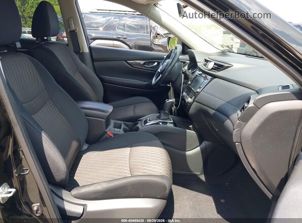 5N1AT2MV5JC817554 2018 NISSAN ROGUE Black Вид салону спереду