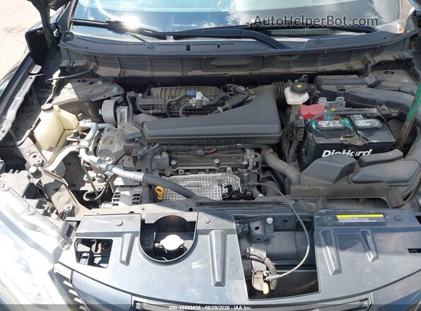 5N1AT2MV5JC817554 2018 NISSAN ROGUE Black Вид ззаду