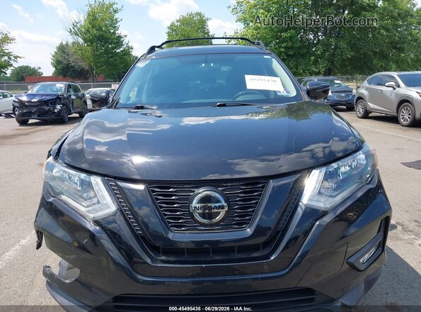 5N1AT2MV5JC817554 2018 NISSAN ROGUE Black Вид щитка приладів