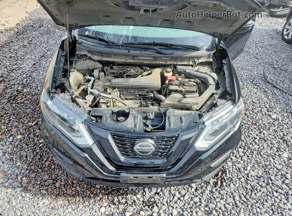 5N1AT2MV5JC826576 2018 NISSAN ROGUE Black ძრავის განყოფილების ხედი