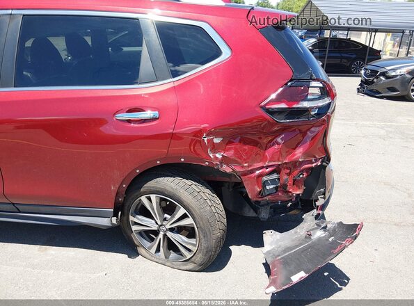 5N1AT2MV5KC772875 2019 NISSAN ROGUE Maroon წინა ხედი