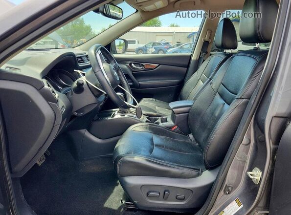 5N1AT2MV5KC781625 2019 NISSAN ROGUE Gray Front interior view