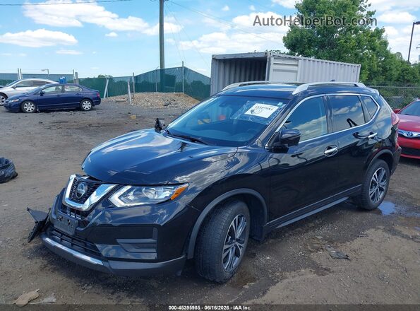 5N1AT2MV5KC811786 2019 NISSAN ROGUE Black Vista tres cuartos delantera izquierda