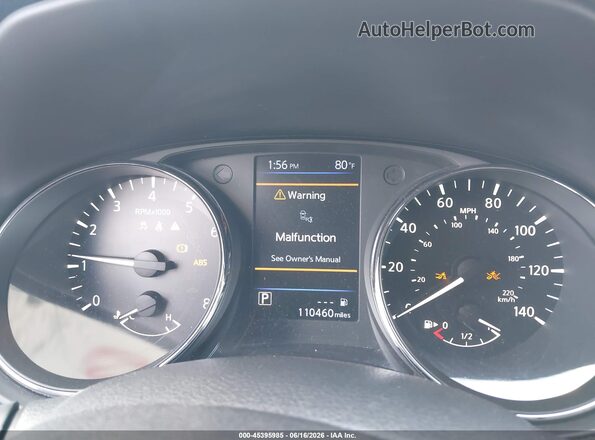 5N1AT2MV5KC811786 2019 NISSAN ROGUE Black Vista de los asientos traseros