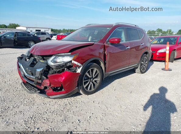 5N1AT2MV5LC701791 2020 NISSAN ROGUE Red Front left