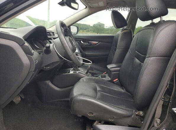 5N1AT2MV5LC746990 2020 NISSAN ROGUE Black Вид салону спереду