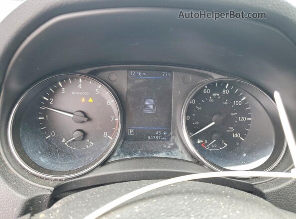 5N1AT2MV5LC746990 2020 NISSAN ROGUE Black Вид щитка приладів