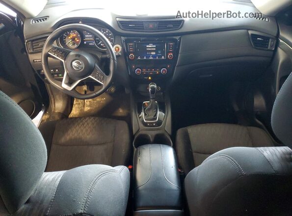 5N1AT2MV5LC796546 2020 NISSAN ROGUE Black Առջևի վահանակի տեսք