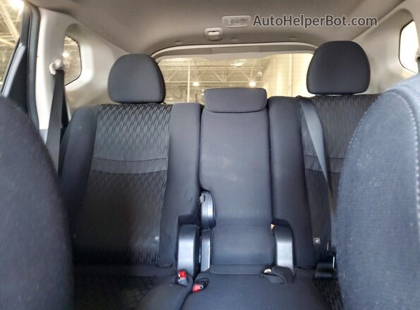 5N1AT2MV5LC796546 2020 NISSAN ROGUE Black Հետևի նստատեղերի տեսք