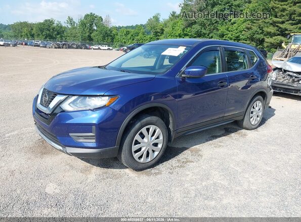 5N1AT2MV5LC803401 2020 NISSAN ROGUE Blue წინა მარცხენა ხედი სამი მეოთხედიდან