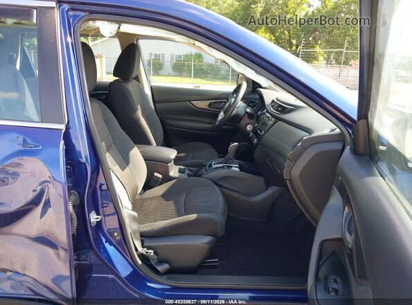 5N1AT2MV5LC803401 2020 NISSAN ROGUE Blue წინა სალონის ხედი