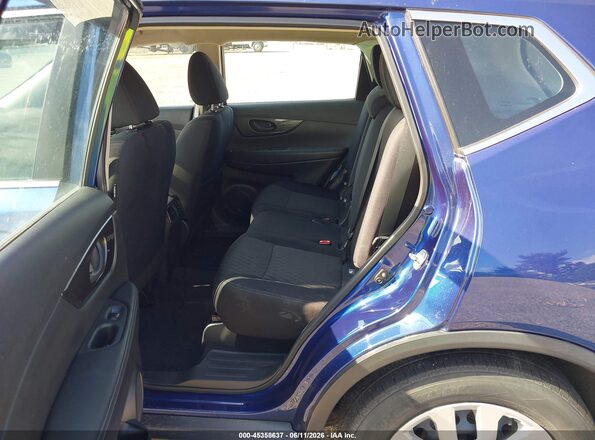 5N1AT2MV5LC803401 2020 NISSAN ROGUE Blue VIN კოდის სტიკერის ხედი