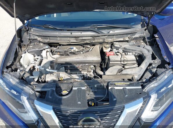 5N1AT2MV5LC803401 2020 NISSAN ROGUE Blue უკანა ხედი
