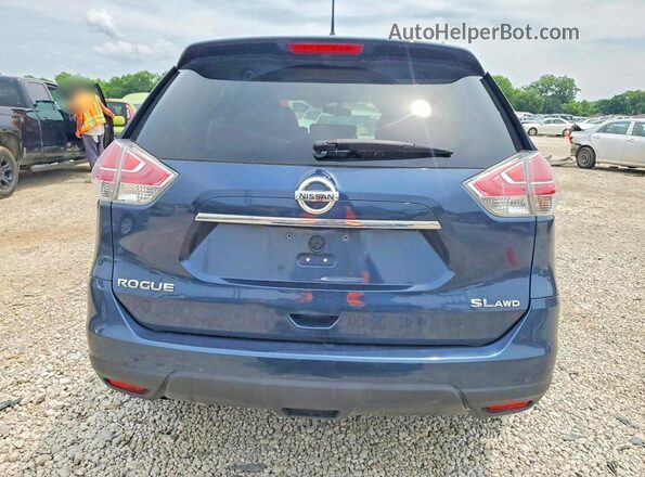 5N1AT2MV6GC735826 2016 NISSAN ROGUE Blue 
