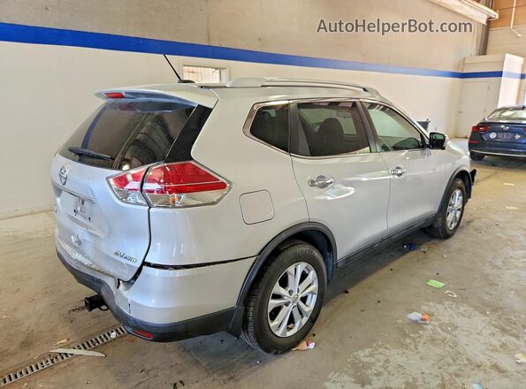 5N1AT2MV6GC795251 2016 NISSAN ROGUE Silver Rear right