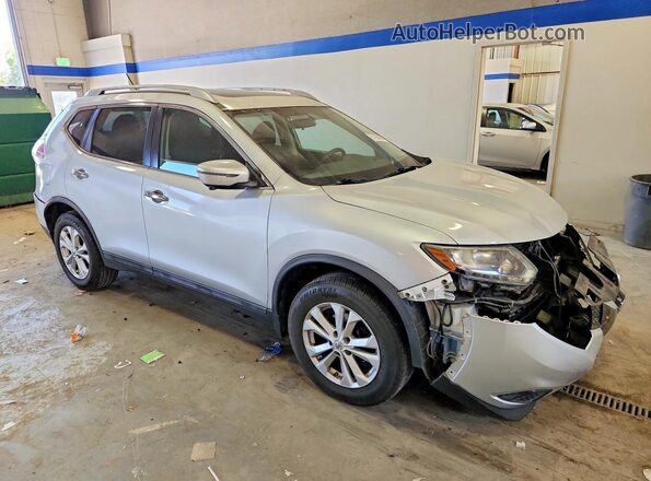 5N1AT2MV6GC795251 2016 NISSAN ROGUE Silver Front right