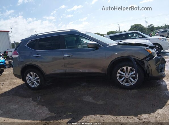 5N1AT2MV6GC798571 2016 NISSAN ROGUE Gray Vista del cuadro de instrumentos