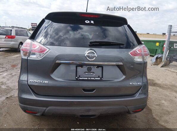 5N1AT2MV6GC798571 2016 NISSAN ROGUE Gray 