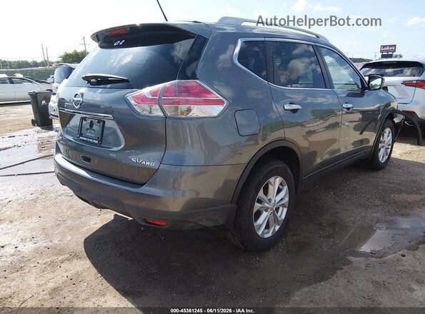 5N1AT2MV6GC798571 2016 NISSAN ROGUE Gray Trasero derecho
