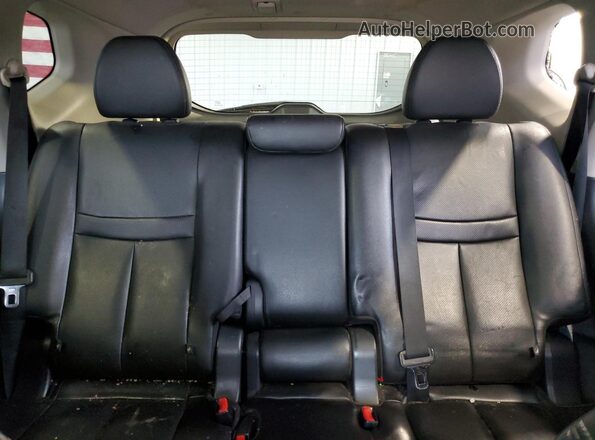 5N1AT2MV6GC801808 2016 NISSAN ROGUE Gray Vista de los asientos traseros