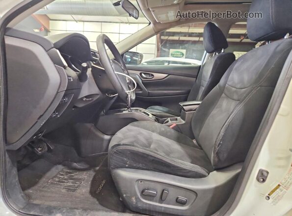 5N1AT2MV6GC827325 2016 NISSAN ROGUE White Widok wnętrza z przodu