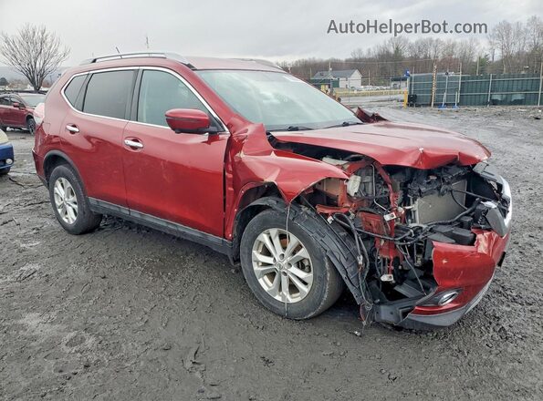 5N1AT2MV6GC830967 2016 NISSAN ROGUE Red 