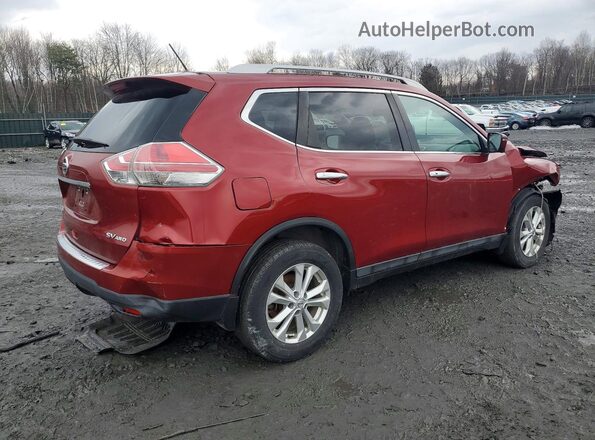 5N1AT2MV6GC830967 2016 NISSAN ROGUE Red 