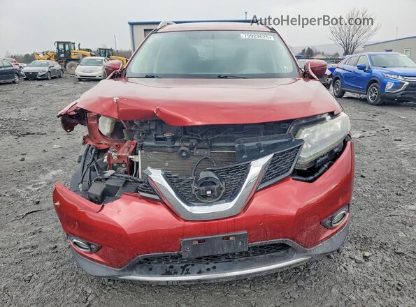 5N1AT2MV6GC830967 2016 NISSAN ROGUE Red 