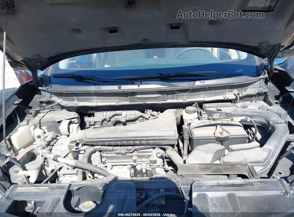 5N1AT2MV6GC848868 2016 NISSAN ROGUE Black Rear view