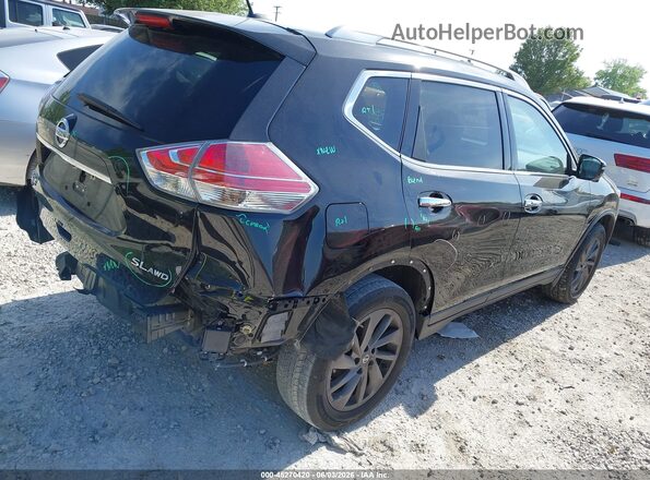 5N1AT2MV6GC848868 2016 NISSAN ROGUE Black Rear right