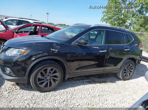 5N1AT2MV6GC848868 2016 NISSAN ROGUE Black 360 interior view