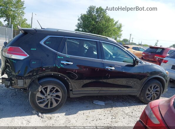 5N1AT2MV6GC848868 2016 NISSAN ROGUE Black Rear interior view