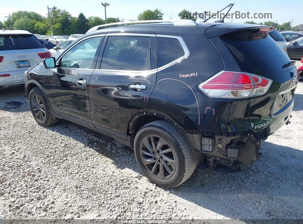 5N1AT2MV6GC848868 2016 NISSAN ROGUE Black Rear left