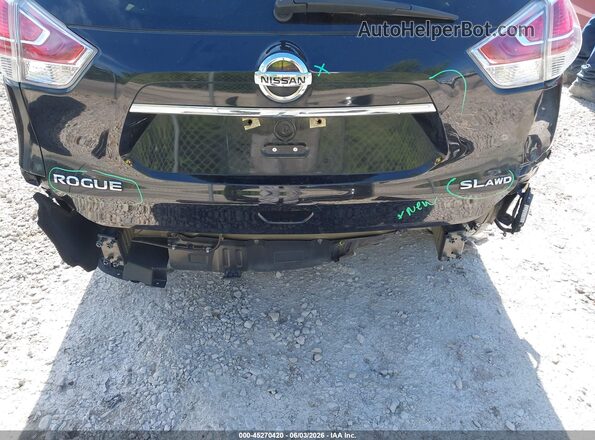 5N1AT2MV6GC848868 2016 NISSAN ROGUE Black Front view