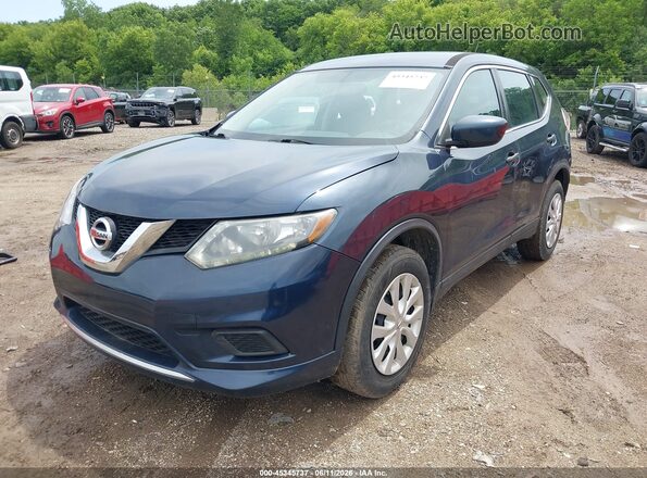 5N1AT2MV6GC888240 2016 NISSAN ROGUE Blue 