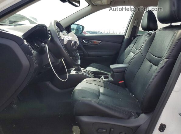 5N1AT2MV6HC730725 2017 NISSAN ROGUE White წინა სალონის ხედი