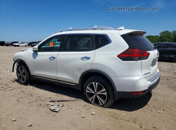 5N1AT2MV6HC738582 2017 NISSAN ROGUE Белый Задняя левая четверть