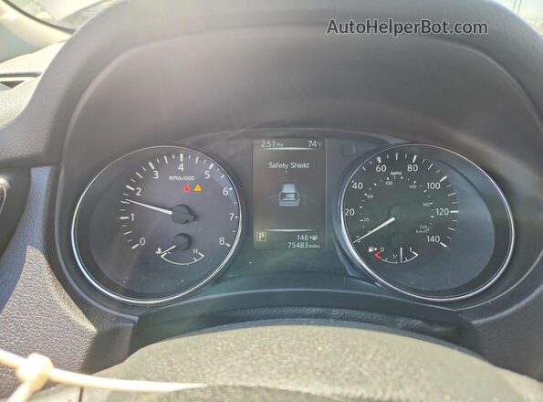 5N1AT2MV6HC781562 2017 NISSAN ROGUE Gray 