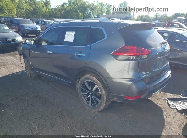 5N1AT2MV6HC794585 2017 NISSAN ROGUE Gray უკანა მარცხენა