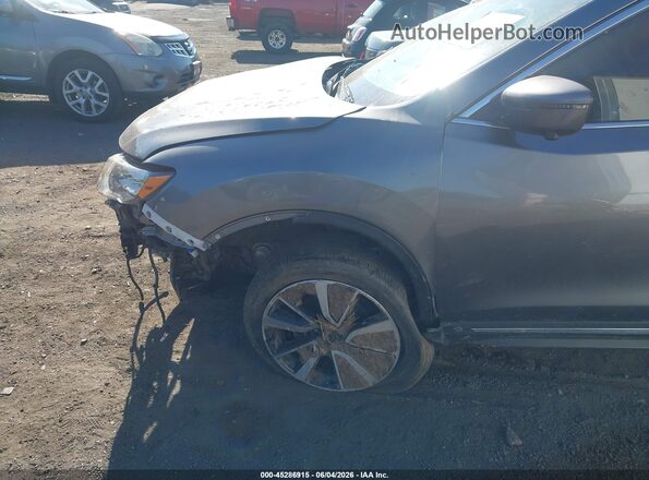 5N1AT2MV6HC794585 2017 NISSAN ROGUE Gray წინა ხედი