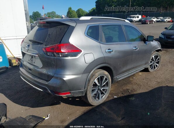 5N1AT2MV6HC794585 2017 NISSAN ROGUE Gray უკანა მარჯვენა