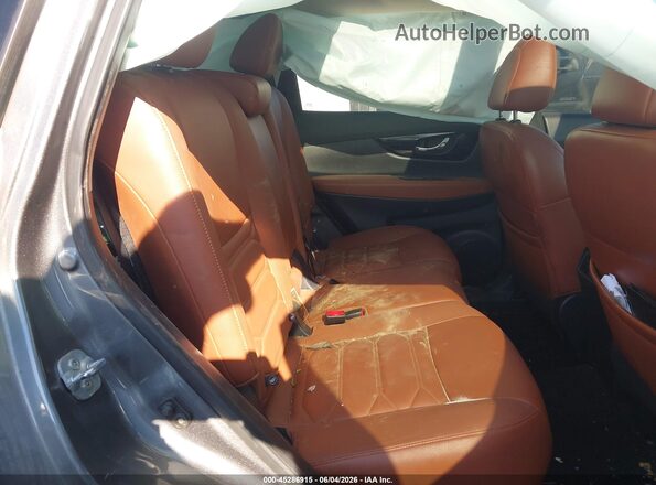 5N1AT2MV6HC794585 2017 NISSAN ROGUE Gray VIN კოდის სტიკერის ხედი