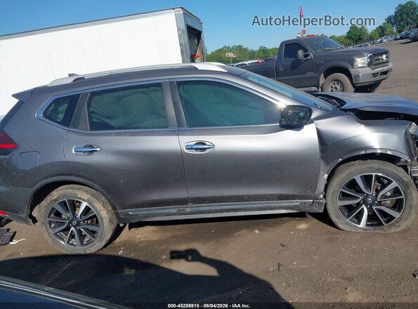 5N1AT2MV6HC794585 2017 NISSAN ROGUE Gray ხელსაწყოთა პანელის ხედი